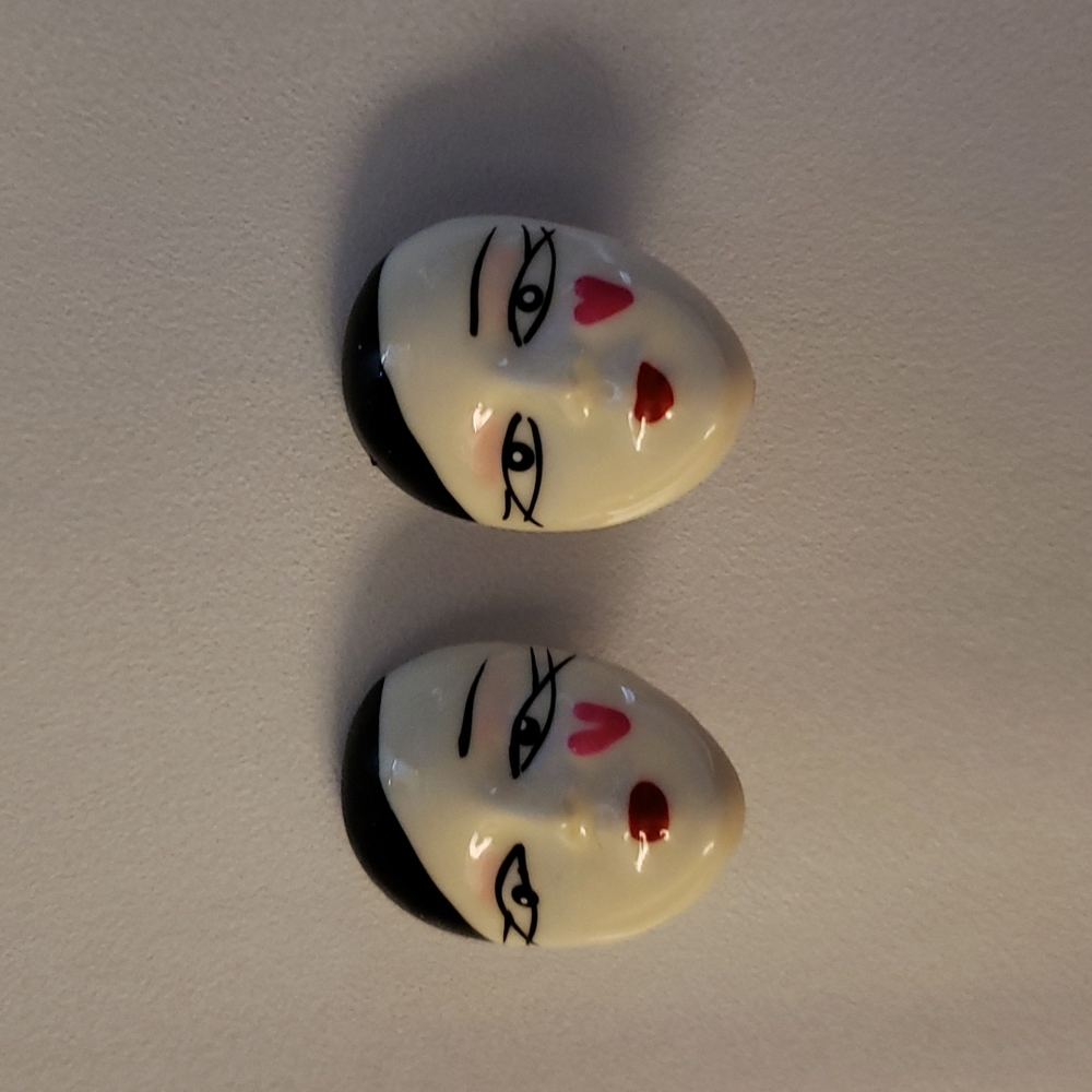 Cute clip on earrings
